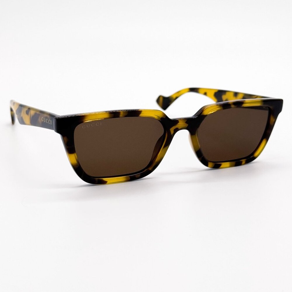 NEW GG1539S 005 GUCCI HAVANA UNISEX SUNGLASSES GUCCI - Picture 5 of 10